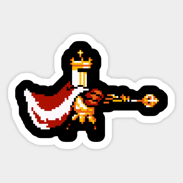 King Knight Sticker by TheMeowstache